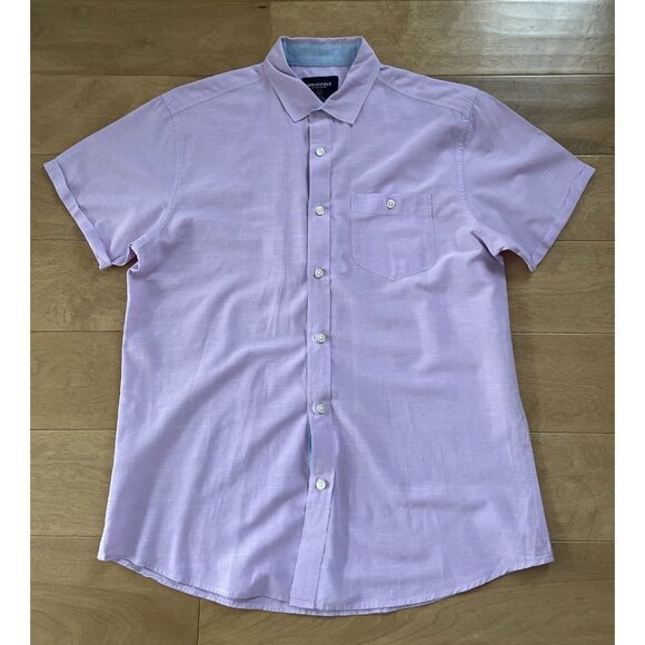 Springfield The Unique & Original Lavender Shirt For Men Size Medium - Picture 1 of 2